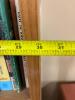 Wood Bookshelf With Assorted Books - 8