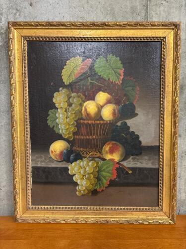 Framed Still Life Oil Painting