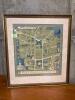 1928 Dartmouth College Framed Map Print