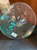 Glass Plate With Pressed Leaf Design - 4