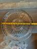 Glass Lot: Bowls, glasses, platter - 3