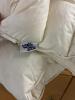 The Company Store White Comforter with zip-on cover. - 3