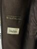 Italian Merino Wool Brown Double-Breasted Long Wool Coat - 3