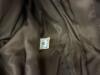 Italian Merino Wool Brown Double-Breasted Long Wool Coat - 4
