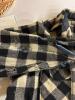 L.L.Bean Maine Guide Shirt Black Buffalo Check Wool - 4