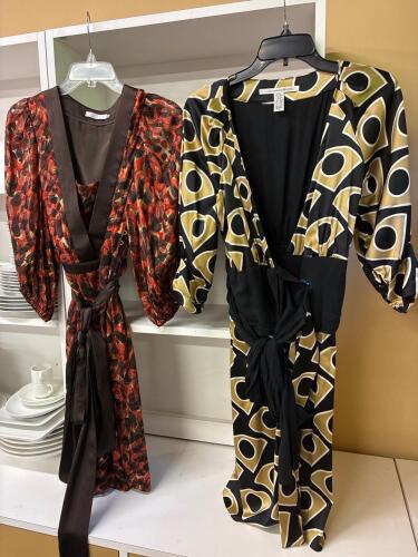 Evening Dresses: Badgley Mischka, Diane von Furstenberg