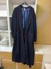 Brooks Brothers Wool Dressing Gown With Red Piping