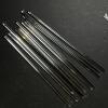Glass Stir Sticks with Pressed Glass Holder - 2