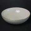 Lenox Olympia X-303 Porcelain Serving Bowl with Gold Trim