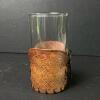 Glass Tumblers With Tooled Leather Eagle Wraps - 2