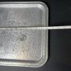 Rectangular Hammered Metal Serving Tray With Floral Motif - 3