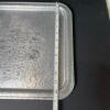 Rectangular Hammered Metal Serving Tray With Floral Motif - 4