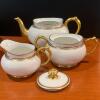 Assorted Limoges and Nippon Porcelain Hot Chocolate Pitchers and Cups - 3