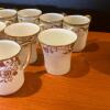 Assorted Limoges and Nippon Porcelain Hot Chocolate Pitchers and Cups - 16