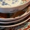 Assorted Japanese and Chinese-Style Porcelain Bowls, Plates, and Cups - 7