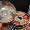 Assorted Japanese and Chinese-Style Porcelain Bowls, Plates, and Cups - 8