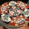 Assorted Japanese and Chinese-Style Porcelain Bowls, Plates, and Cups - 9