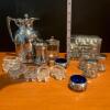 Assorted Tableware: Universal Pitcher, Amco Salt and Pepper Shakers - 8