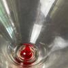 Martini Glasses With Red Accent Stems - 3
