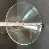 Martini Glasses With Red Accent Stems - 5