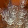 Etched Glass Stemware, Tumblers, Cups, and Decanter - 6