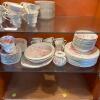 Wedgwood Etruria England Red Transferware Dinnerware Service