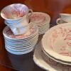 Wedgwood Etruria England Red Transferware Dinnerware Service - 4