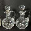Assorted of Cut Glass Cruets with Stoppers - 2