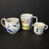 Assorted Ceramic Mugs and Cup Including Villeroy & Boch and Disney