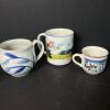 Assorted Ceramic Mugs and Cup Including Villeroy & Boch and Disney - 2