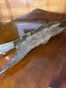 Striking Arhaus Brutalist-Style Cast Brass Centerpiece