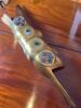 Striking Arhaus Brutalist-Style Cast Brass Centerpiece - 5