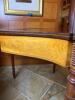 Antique Heppelwhite Sheraton Drop-Leaf Game Table in Federal Style c. 1800 - 5
