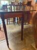 Antique Heppelwhite Sheraton Drop-Leaf Game Table in Federal Style c. 1800 - 7