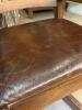 Stickley Oak and Leather Swivel Office Chair - 3