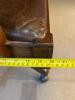 Stickley Oak and Leather Swivel Office Chair - 11