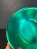Gorham Silver Original Green Enamel Bowl - 7