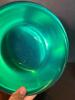 Gorham Silver Original Green Enamel Bowl - 8