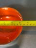 Small Reed & Barton Silver and Orange Enamel Footed Bowl - 6