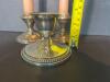 Trio of Weighted Sterling Silver Candlesticks - 6