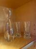Etched Glass Stemware in Mixed Vintage Styles - 4