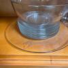 Monogrammed Glass Punch Bowl, Plates, and Glasses Set - 3