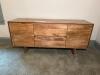 Anton Solid Wood Console in Mid-Century Modern Style by West Elm - 2