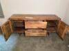 Anton Solid Wood Console in Mid-Century Modern Style by West Elm - 3