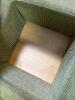 Corduroy Upholstered Storage Ottoman - 4