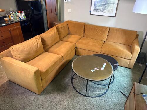 Barrett 3-Piece Sectional Sofa by Crate & Barrel