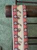 Pair of Folding Luggage Racks With Woven Floral Straps - 4