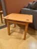 Log-A-Long Mission-Style Wooden Side Table