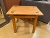 Log-A-Long Mission-Style Wooden Side Table - 2