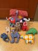 Fabric Arc and Animal Set